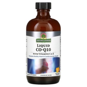 Nature's Answer Liquid Co-Q10 with Vitamins C & E Tangerine 8 fl oz (240 ml) 083000261305