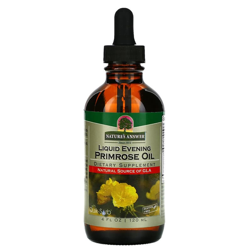 Nature's Answer Liquid Evening Primrose Oil 4 oz (120 ml) 1 Nature's Answer Liquid Evening Primrose Oil 4 fl oz (120 ml) 083000261404