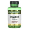 Nature's Bounty Biotin 5,000 mcg 150 Rapid Release Softgels 2 Nature's Bounty Biotin 5.000 mcg 150 Rapid Release Softgels 074312296192