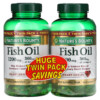 Nature's Bounty Fish Oil Heart Health Twin Pack 360 mg 180 Rapid Release Softgels Each 3 Nature's Bounty Fish Oil Twin Pack 1.200 mg 180 Rapid Release Softgels Each 074312306976
