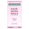 Nature's Bounty Hair Skin & Nails 60 Coated Caplets 074312075803