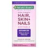 Nature's Bounty Optimal Solutions Extra Strength Hair Skin & Nails 150 Rapid Release Liquid Softgels 2 Nature's Bounty Optimal Solutions Extra Strength Hair Skin & Nails 150 Rapid Release Liquid Softgels 074312357107