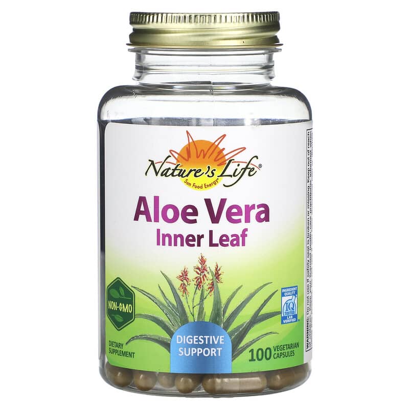 Nature's Herbs Aloe Vera Inner Leaf 100 Vegetarian Capsules 1 Nature's Herbs Aloe Vera Inner Leaf 100 Vegetarian Capsules 041954179725