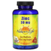 Nature's Life Zinc 30 mg 250 viên 2 Nature's Life Zinc 30 mg 250 Vegetarian Capsules 040647004368