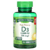 Nature's Truth High Potency Vitamin D3 50 mcg (2,000 IU) 300 Quick Release Softgels 2 Nature's Truth High Potency Vitamin D3 50 mcg (2.000 IU) 300 Quick Release Softgels 840093103734