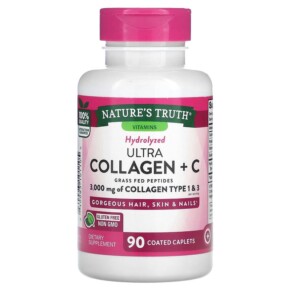 Nature's Truth Ultra Collagen + C 3.000 mg 90 Coated Caplets 840093101105