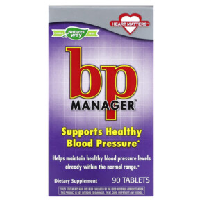 Nature's Way BP Manager 90 Tablets 763948028696