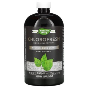 Nature's Way Chlorofresh Liquid Chlorophyll Unflavored 16 fl oz (480 ml) 358008035020