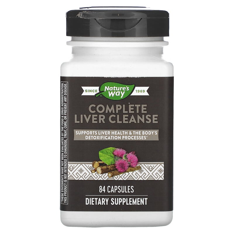 Nature's Way Complete Liver Cleanse 84 Capsules 1 Nature's Way Complete Liver Cleanse 84 Capsules 763948013159