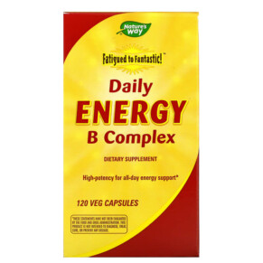 Nature's Way Fatigued to Fantastic! Daily Energy B Complex 120 Veg Capsules 763948032426