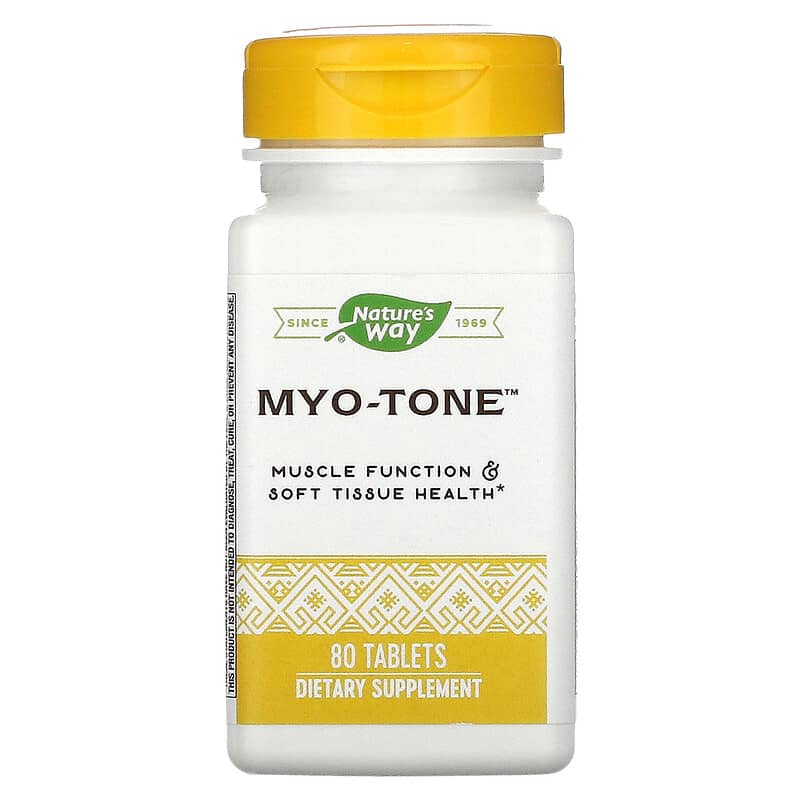 Nature's Way Myo-Tone 80 Tablets 1 Nature's Way Myo-Tone 80 Tablets 763948015580
