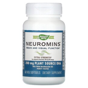 Nature's Way Neuromins 200 mg 60 Veg Softgels 033674154397