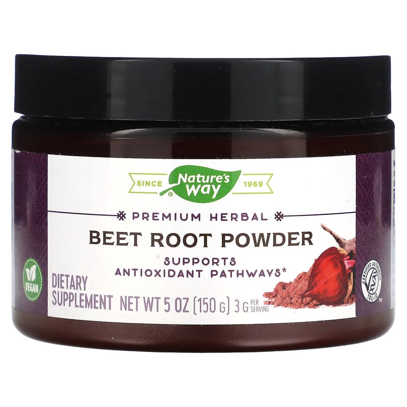 Nature's Way Premium Herbal Beet Root Powder 5 oz (150 g) 1 Nature's Way Premium Herbal Beet Root Powder 5 oz (150 g) 033674121276