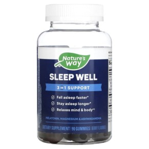 Nature's Way Sleep Well Berry 90 Gummies 033674139813
