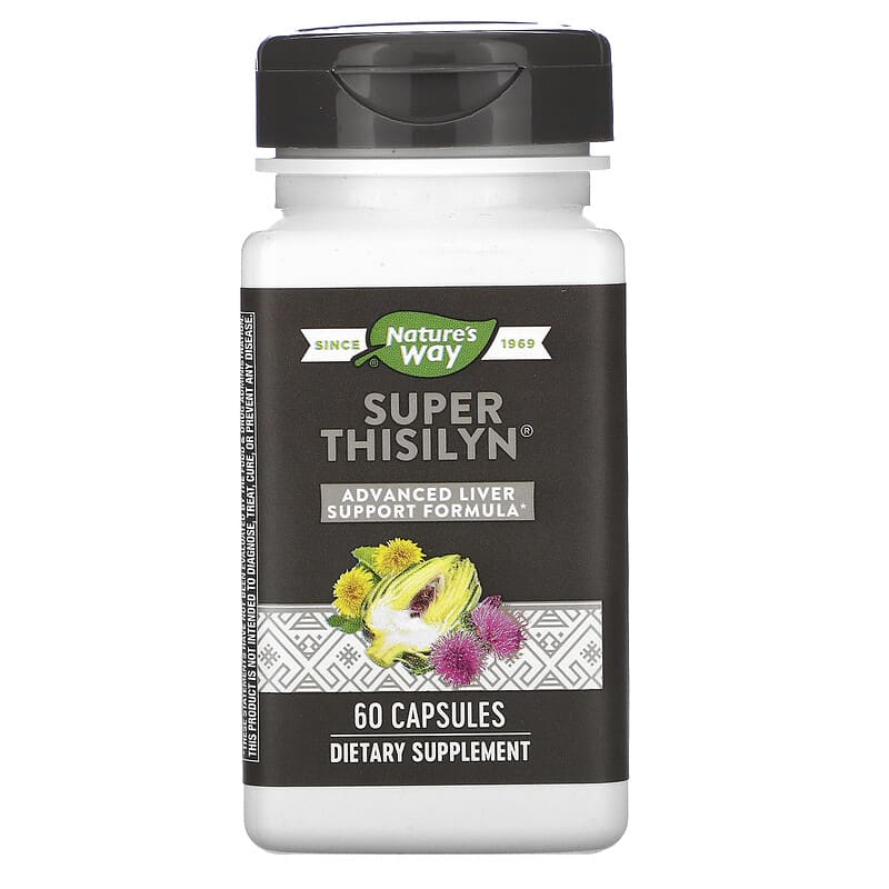 Nature's Way Super Thisilyn Advanced Liver Support Formula 60 Capsules 1 Nature's Way Super Thisilyn Advanced Liver Support Formula 60 Capsules 033674154052