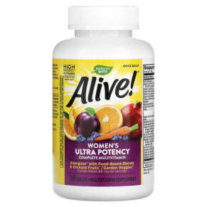 Nature's Way Women's Ultra Potency Complete Multivitamin 150 Tablets 033674137185