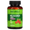 NATURELO Melatonin Gummies Strawberry 90 Vegan Gummies 3 NATURELO Melatonin Gummies Strawberry 90 Vegetarian Gummies 628110628626