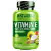 NATURELO Vitamin E Made with Whole Foods 180 mg 90 viên 3 NATURELO Vitamin E Made with Whole Foods 180 mg 90 Vegetarian Capsules 628110628534