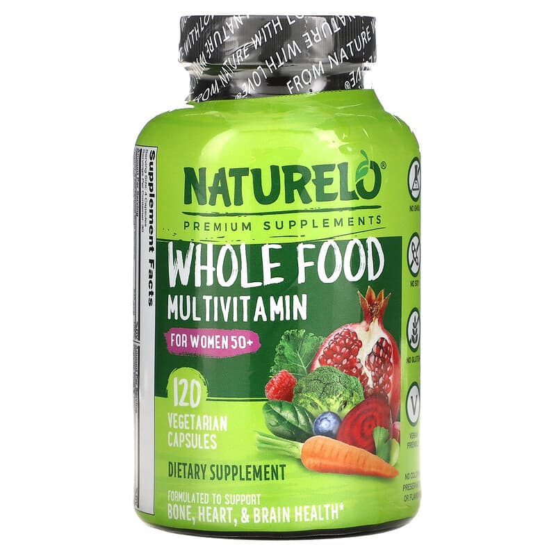 NATURELO Whole Food Multivitamin for Women 50+ 120 viên 1 NATURELO Whole Food Multivitamin for Women 50+ 120 Vegetarian Capsules 628110628121