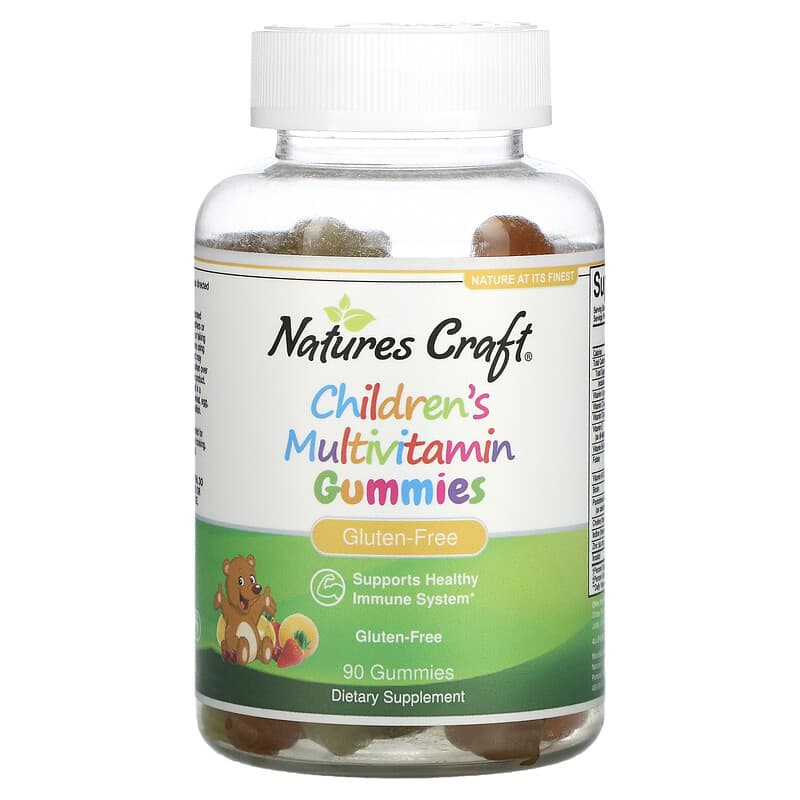Natures Craft Children's Multivitamin Gummies 90 Gummies 1 Natures Craft Children's Multivitamin Gummies 90 Gummies 793611599345