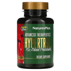 NaturesPlus Advanced Therapeutics Hypertrol RX Blood Pressure 60 Tablets 097467049970