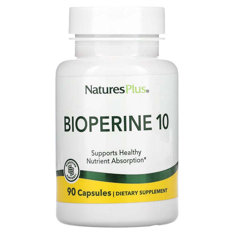 Nature's Plus Bioperine 10 90 viên 1 NaturesPlus Bioperine 10 90 Capsules 097467043770