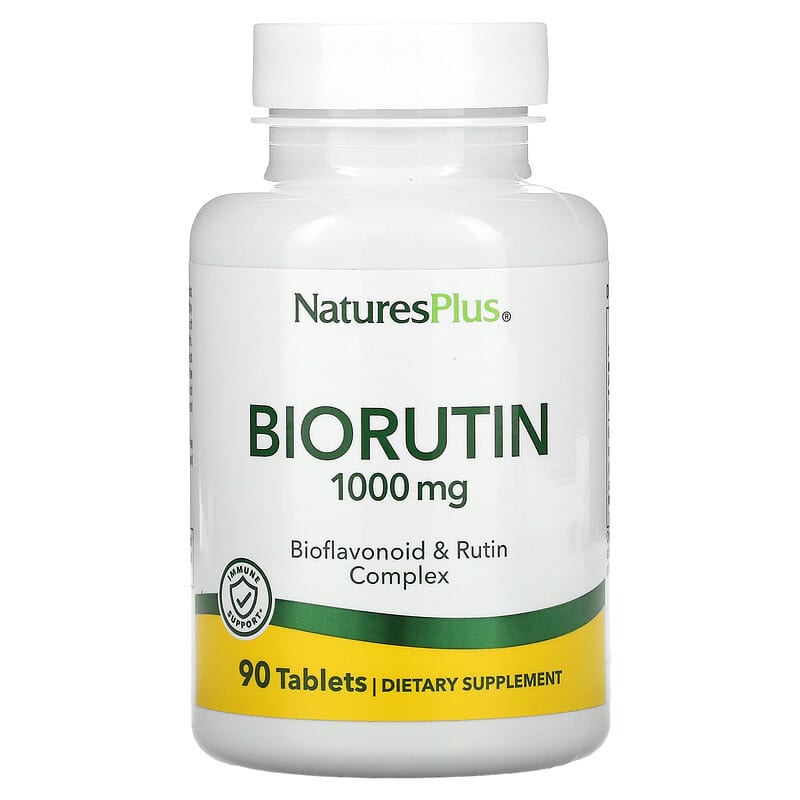 NaturesPlus Biorutin 1000 mg 90 Tablets 1 NaturesPlus Biorutin 1000 mg 90 Tablets 097467025615