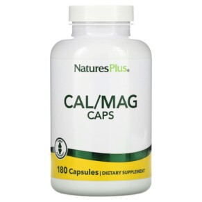 NaturesPlus Cal/ Mag Caps 180 Capsules 097467336438