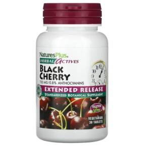 NaturesPlus Herbal Actives Black Cherry 750 mg 30 Tablets 097467073128
