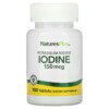 Nature's Plus Potassium Iodide 150 mcg 100 viên 2 NaturesPlus Iodine Potassium Iodide 150 mcg 100 Tablets 097467033719