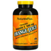 NaturesPlus Orange Juice Chewable Vitamin C 500 mg 180 Tablets 097467024670