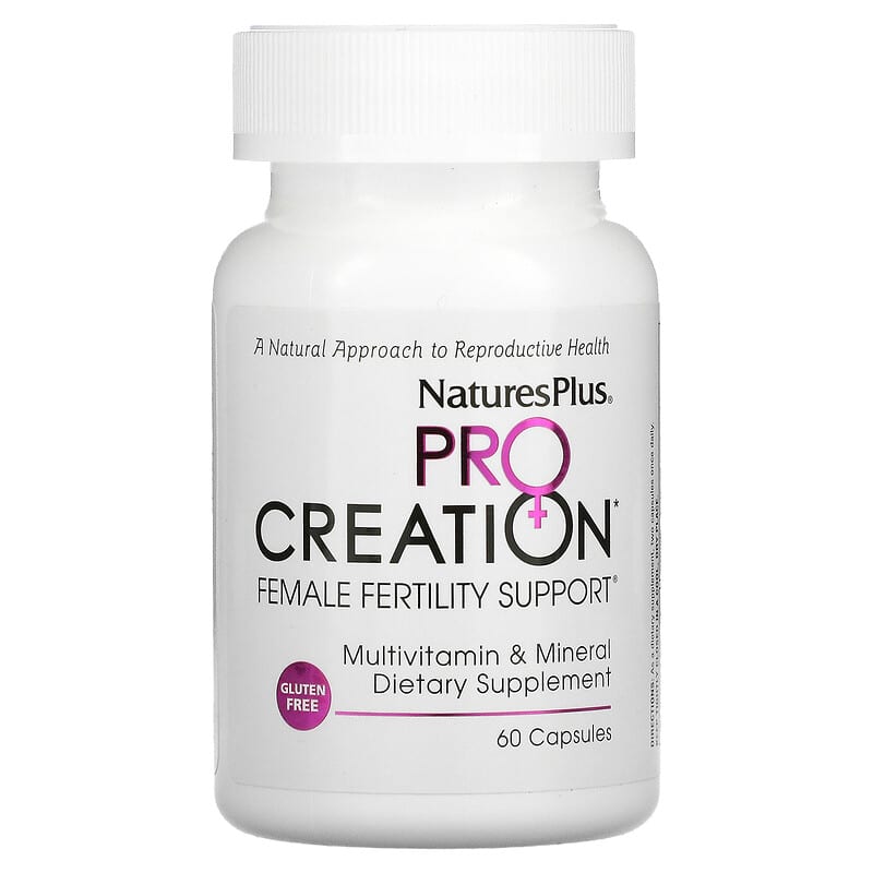 Nature's Plus ProCreation Female Fertility Support 60 viên 1 NaturesPlus ProCreation Female Fertility Support 60 Capsules 097467487277