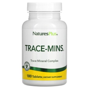 NaturesPlus Trace-Mins Trace Mineral Complex 180 Tablets 097467035607