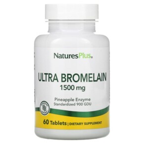 NaturesPlus Ultra Bromelain 1500 mg 60 Tablets 097467044067