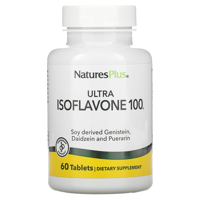 Nature's Plus Ultra Isoflavone 100 60 viên 1 NaturesPlus Ultra Isoflavone 100 60 Tablets 097467049703