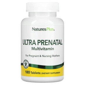 NaturesPlus Ultra Prenatal Multivitamin 180 Tablets 097467030855