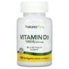 Nature's Plus Vitamin D3 25 mcg (1,000 IU) 180 Softgels 3 NaturesPlus Vitamin D3 25 mcg (1.000 IU) 180 Softgels 097467010420