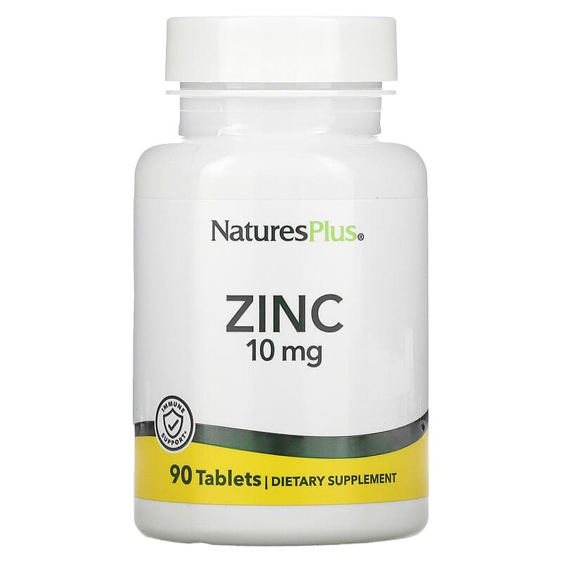 Nature's Plus Zinc 10 mg 90 viên 1 NaturesPlus Zinc 10 mg 90 Tablets 097467036307