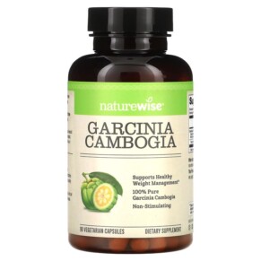 NatureWise Garcinia Cambogia 90 Vegetarian Capsules 858081006073