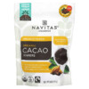 Navitas Organics Organic Cacao Wafers Unsweetened 8 oz (227 g) 811961022587