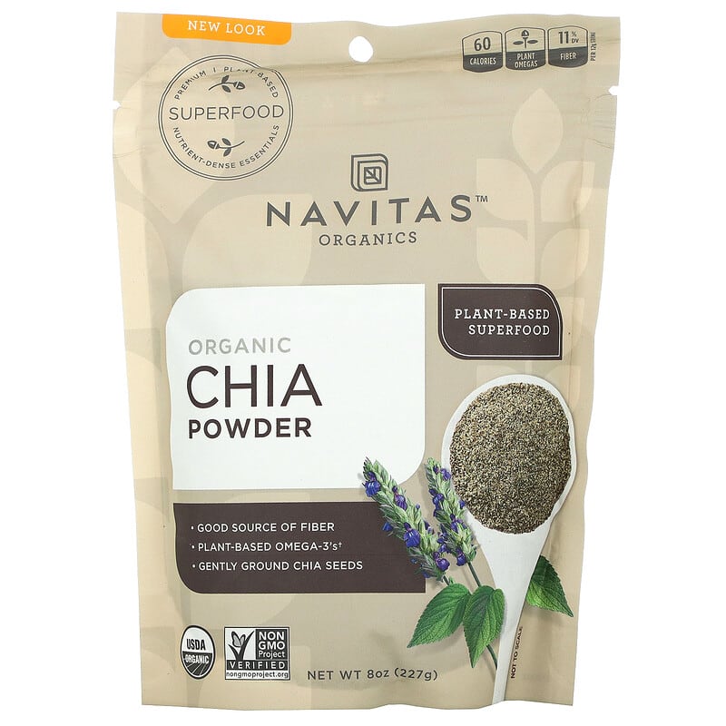 Navitas Organics Organic Chia Powder 8 oz (227 g) 1 Navitas Organics Organic Chia Powder 8 oz (227 g) 858847000369