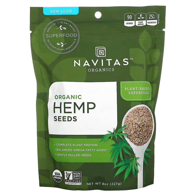 Navitas Organics Organic Hemp Seeds 8 oz (227 g) 1 Navitas Organics Organic Hemp Seeds 8 oz (227 g) 858847000147