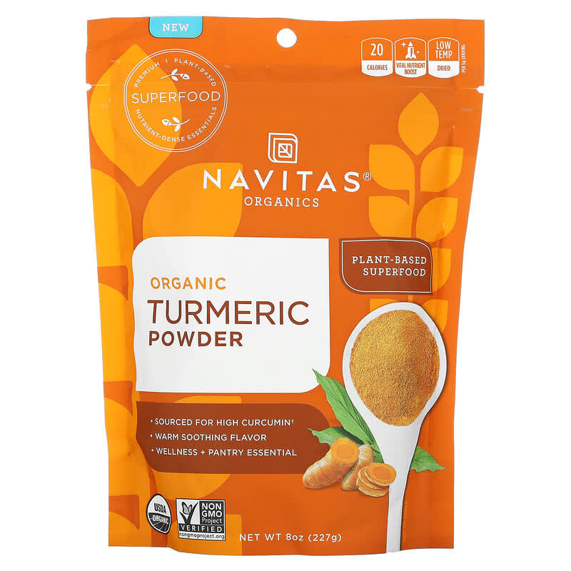 Navitas Organics Organic Turmeric Powder 8 oz (227 g) 1 Navitas Organics Organic Turmeric Powder 8 oz (227 g) 811961021320
