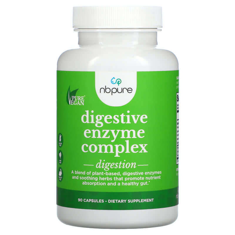 NB Pure Digestive Enzyme Complex 90 Capsules 1 NB Pure Digestive Enzyme Complex 90 Capsules 013886710062