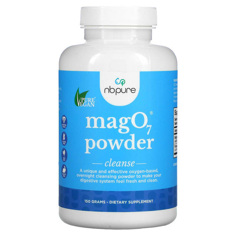 NB Pure MagO7 Powder Cleanse 150 g 1 NB Pure MagO7 Powder Cleanse 150 g 013886030214