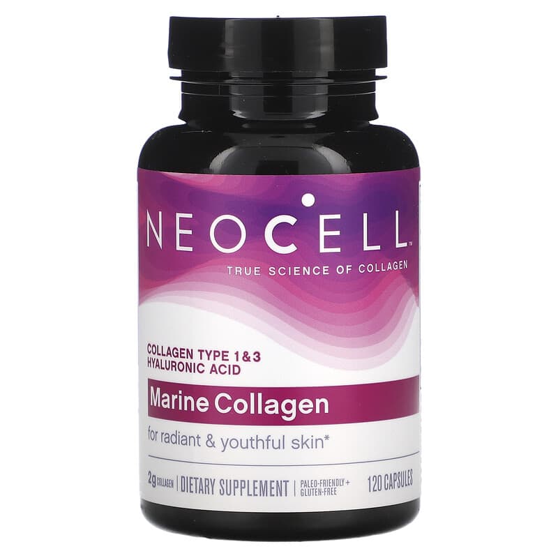 NeoCell Marine Collagen 120 Capsules 1 NeoCell Marine Collagen 120 Capsules 016185129009