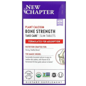 New Chapter Bone Strength Take Care 270 Vegetarian Slim Tablets 727783901941