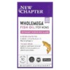 New Chapter Wholemega Fish Oil for Moms 90 Softgels 727783050168