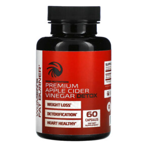 Nobi Nutrition Premium Apple Cider Vinegar Detox 60 Capsules 850018274142
