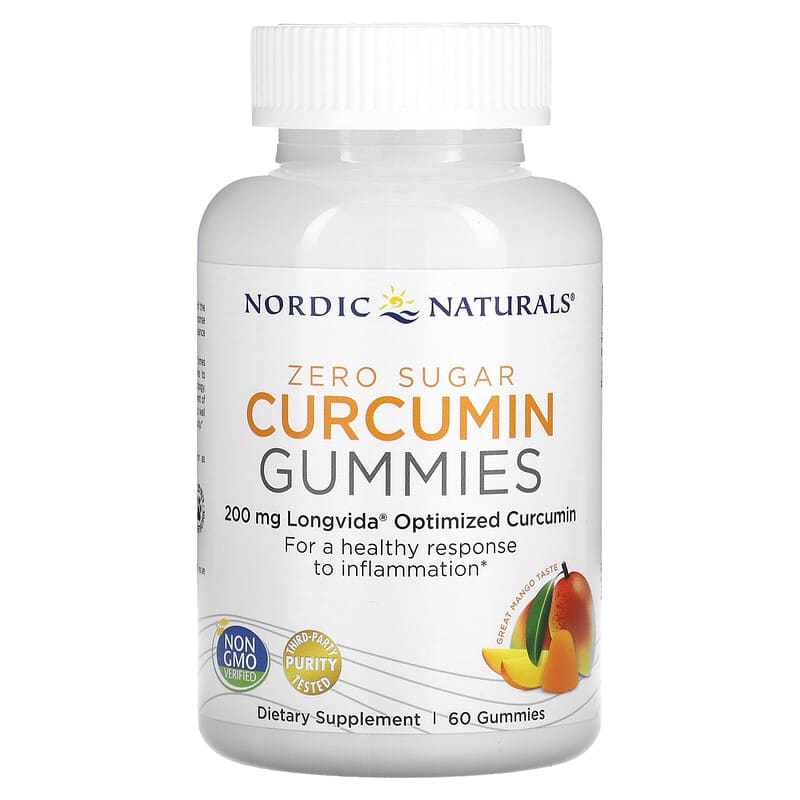 Nordic Naturals Curcumin Gummies Mango 100 mg 60 Gummies 1 Nordic Naturals Curcumin Gummies Mango 100 mg 60 Gummies 768990301865